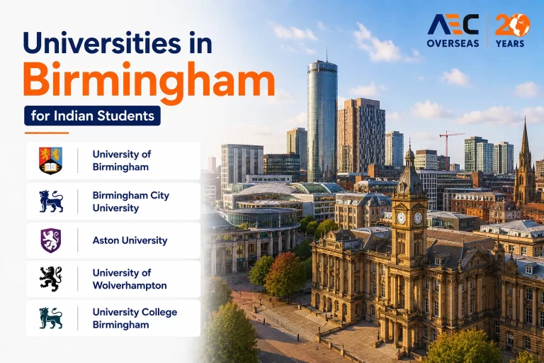 Universities in Birmingham for Indian Students