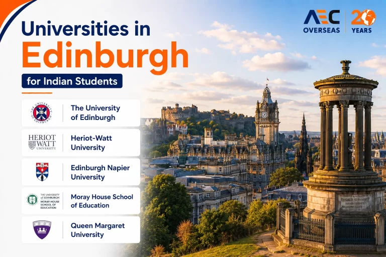 Universities in Edinburgh for Indian Students