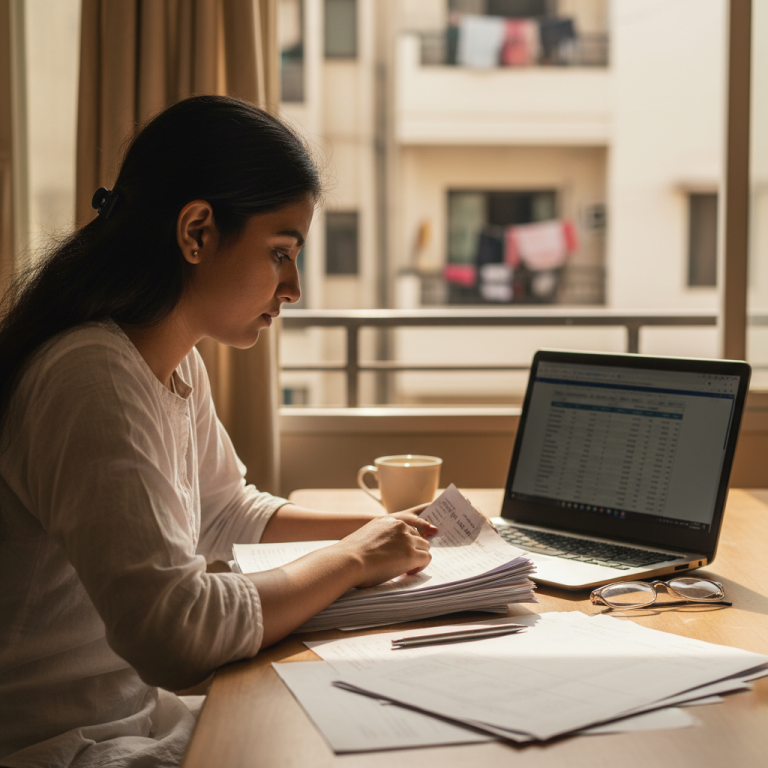 UK Student Visa Bank Statement Requirements for Indian Students illustration