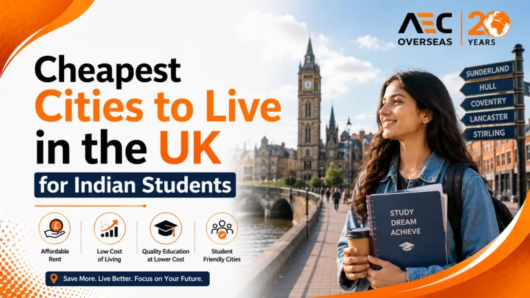 Cheapest Cities to Live in the UK for Indian Students