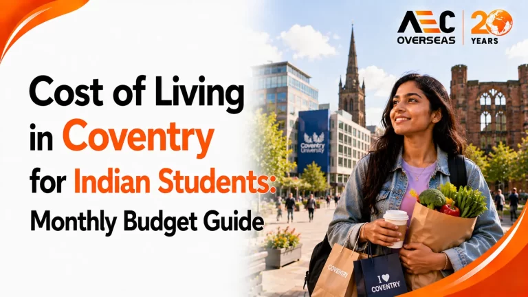 Cost of Living in Coventry for Indian Students Monthly Budget Guide