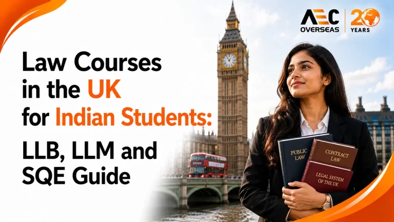 Law Courses in the UK for Indian Students LLB, LLM and SQE Guide