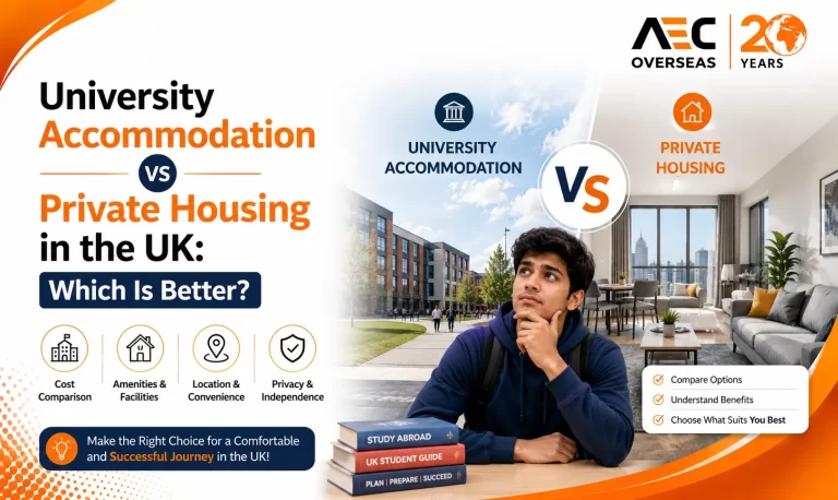 University Accommodation vs Private Housing in the UK