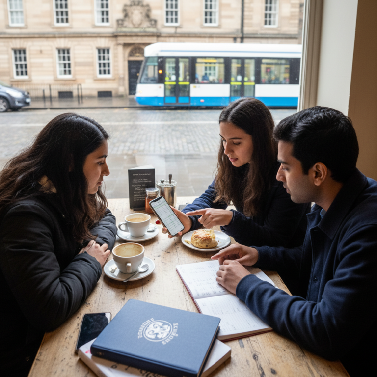 Cost of Living in Edinburgh for Indian Students: Monthly Breakdown illustration