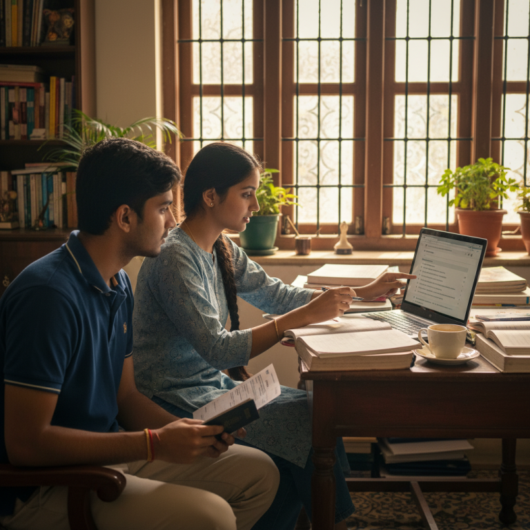 UK Universities Accepting Low IELTS Scores from Indian Students illustration