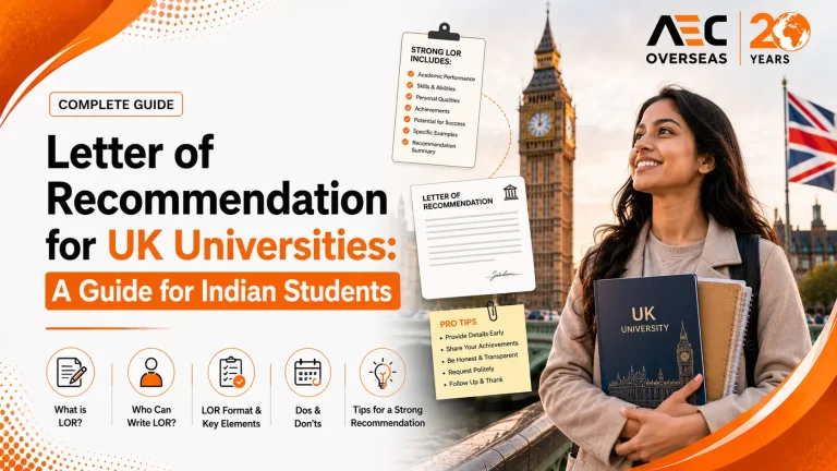 Letter of Recommendation for UK Universities A Guide for Indian Students