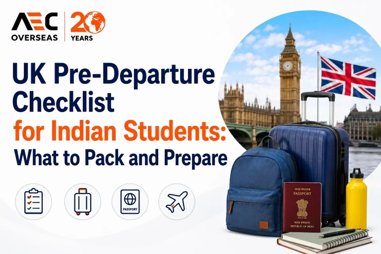 UK Pre-Departure Checklist for Indian Students